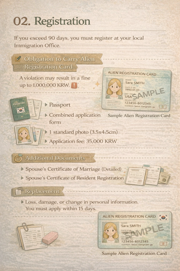 Mẫu thẻ đăng ký người nước ngoài